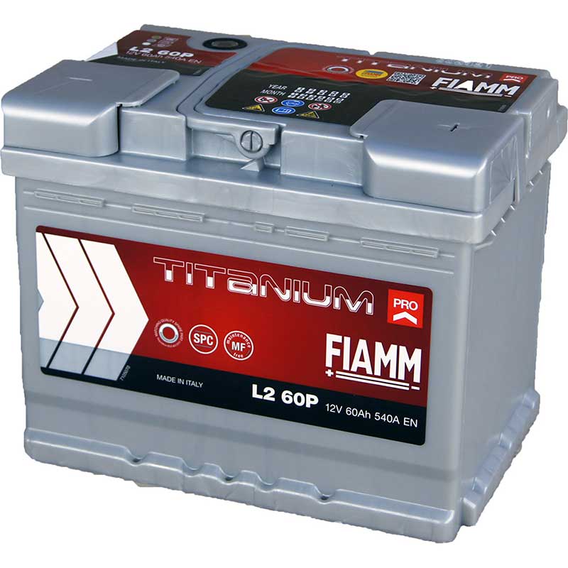 Batterie-Auto-Démarrage-L2 / EA640 / H5 / 562.19-FIAMM-12v/60Ah
